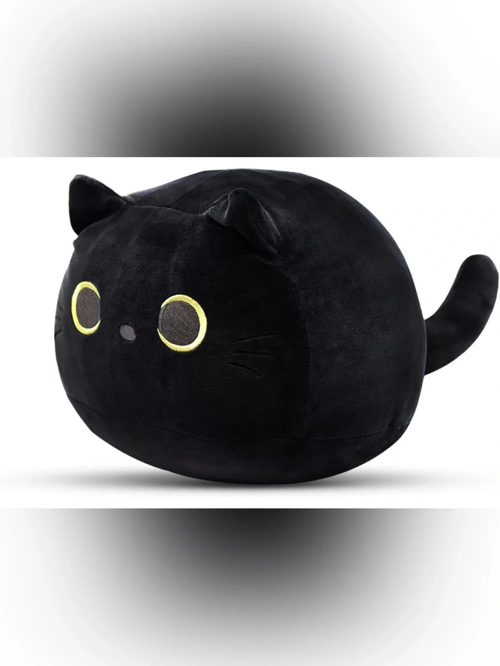 πββ¬ 12β Black Cat Plush Pillow | Popular Stuffed Animal - Picture 5 of 5